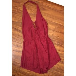 F21 Halter Romper!